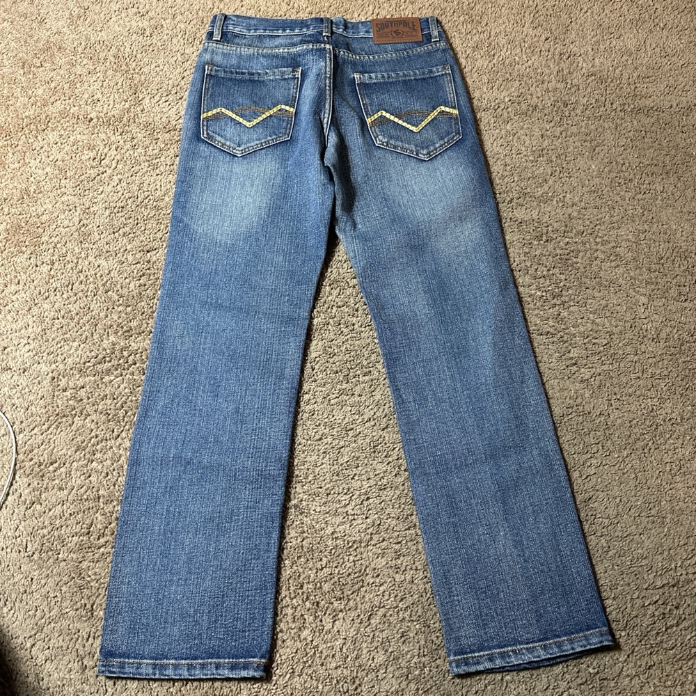 Vintage Southpole Jeans Mens 30x30 Blue Denim Y2K Hip Hop Skater NWT